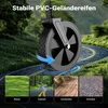 Wózek ręczny Toboli składany offroad czarny, składany wózek Podgląd zdjęcia produktu 15