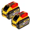 Two DeWALT batteries are shown against a white background. Produktbild-Vorschau