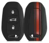 kwmobile Schlüsselhülle für Opel 3-Tasten Smartkey Produktbild-Vorschau 1