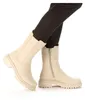 Rieker  Damenschuhe Reißverschluss Schaftstiefel  Beige Productafbeelding-voorbeeld 42
