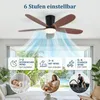Ventilatore da soffitto Ø106 cm con illuminazione a LED, Anteprima dell’immagine prodotto 8