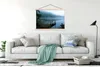 MuchoWow® Textilposter Natur - See - Wald - Nebel 120x80 cm Produktbild-Vorschau 3