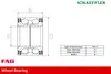 Fag Radlagersatz Vorderachse 713 6190 90 Produktbild-Vorschau 3