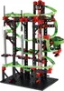 A complex marble run construction toy with multiple tracks and mechanisms. Voir les images du produit