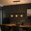 BRISLING Lampada a sospensione E27, design moderno, nero, Anteprima dell’immagine prodotto 5
