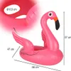 KIK KX6787 Nafukovací kruh plameňák pro děti 50 x 67 cm Náhled obrázku produktu 15