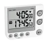 A white digital dual timer with two displays and multiple buttons. Anteprima dell’immagine prodotto