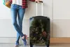 MuchoWow® Koffer Handgepäck Trolley Rollkoffer Kleine Produktbild-Vorschau 5