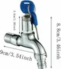 Diebstahlsicherer Gartenwasserhahn aus Messing, Produktbild-Vorschau 2