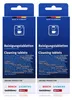 Two boxes of cleaning tablets for coffee machines. Produktbild-Vorschau