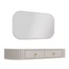 AX LIVING Schminktafel Halay, beige, met 2 lades en Productafbeelding-voorbeeld 3