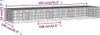 vidaXL Kaninchenkäfig 4 Paneele 433x109x54 cm Verzinktes Produktbild-Vorschau 7