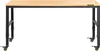 Etabli réglable en hauteur 122 x 51 x 79 - 104 cm Table de Voir les images du produit 9