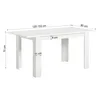 Homestyle4u Essgruppe mit 4 Stühlen 5 tlg Esstisch Set Produktbild-Vorschau 4