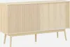 Credenza scandinava a 2 ante effetto legno, 150cm, Marrone Anteprima dell’immagine prodotto 1