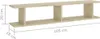vidaXL Wandregale 2 Stk. Sonoma-Eiche 105x18x20 cm Produktbild-Vorschau 7