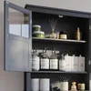 Toaletní skříňka Vicco Bianco Šedá 69 x 171 cm, Model 54452 Náhled obrázku produktu 4