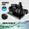 Piesková filtrácia k bazénu AQUA,   10 200 l/h, modrá Náhľad obrázku produktu 4