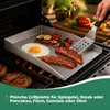 Plancha Grillplatte Edelstahl 30x20x3,5 cm | BBQ Grill Produktbild-Vorschau 6