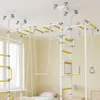 Sprossenwand für Kinder Indoor Klettergerüst aus Metall mit Produktbild-Vorschau 3