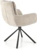 Esszimmerstuhl K495, 2er Set, Beige, gepolstert, 60 cm Produktbild-Vorschau 6