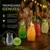 6 Trinkgläser Ananas Gläser Set Wassergläser Wasserglas Produktbild-Vorschau 4