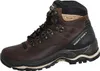 A single brown hiking boot is shown against a white background. Produktbild-Vorschau
