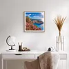 Gerahmtes Poster - Rahmen in heller Eiche - Meer Sommer Produktbild-Vorschau 6
