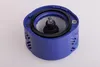A close-up, studio shot of a blue HEPA filter for a Dyson vacuum cleaner. Produktbild-Vorschau