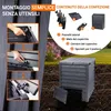GARANTIA THERMO-WOOD compostiera 600 litri Anteprima dell’immagine prodotto 4
