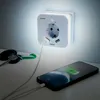 Hama LED-Nachtlicht mit Steckdose, 2 USB-Ausgnge, Produktbild-Vorschau 3