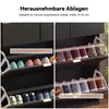 UnboxG schoenenkast, smal model met 2 lades, 110 x 24 x 80 Productafbeelding-voorbeeld 9