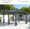 Tonnelle Emine 4 x 3 m - gris anthracite Voir les images du produit 7