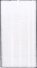 A white air filter with horizontal pleats. Voir les images du produit