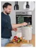 EDA Komposteimer BOKASHI 8 Liter kalkfarben / mandel Produktbild-Vorschau 10