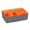 Relaxdays Schubladen Organizer Filz, 5-teiliges Produktbild-Vorschau 6