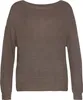 LASCANA Strickpullover mit überschnittenen Schultern stein Produktbild-Vorschau 1