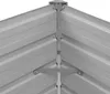 vidaXL Lit surélevé de jardin brun 100 x 40 x 77 cm Acier Voir les images du produit 7
