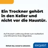 Exquisit Wärmepumpentrockner TWP5803-030 weiss | 8 kg Produktbild-Vorschau 7
