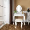 FCH Schminktisch mit Hocker, Schminktische mit 360° Produktbild-Vorschau 1
