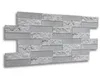 A wall panel with a stone-like texture, composed of rectangular pieces in varying shades of gray. Náhľad obrázku produktu