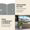 Fox & Fern Pot de Fleur Interieur et Extérieur, Jardinieres Voir les images du produit 4
