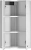 An open corner cabinet with three shelves. Podgląd zdjęcia produktu