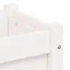 vidaXL Pflanzkübel 2 Stk. mit Beinen Weiß Massivholz Kiefer Produktbild-Vorschau 10