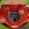 2er Set Metall-Gartenblumenhalter,Bienen-und Vogelbad, Produktbild-Vorschau 6