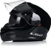 Motocyklová přilba LS2 FF908 Strobe II Solid Black XS, Náhled obrázku produktu 2