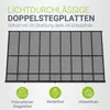 Juskys Terrassenüberdachung Borneo 5,5 x 3 m – Aluminium Produktbild-Vorschau 4