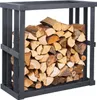 A firewood rack filled with logs, presented against a white background. Podgląd zdjęcia produktu
