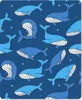 MuchoWow® Mauspad Mousepad Wal - Muster - Tiere 30x40 cm - Produktbild-Vorschau 1