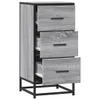 vidaXL Sideboard Grau Sonoma 35,5x35x76 cm Holzwerkstoff Produktbild-Vorschau 7